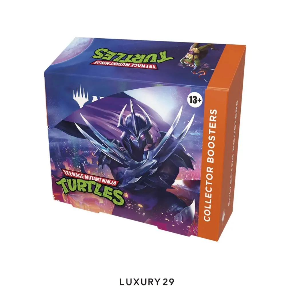 Magic The Gathering Teenage Mutant Ninja Turtles Collector Booster Box(Small, Multicolour)