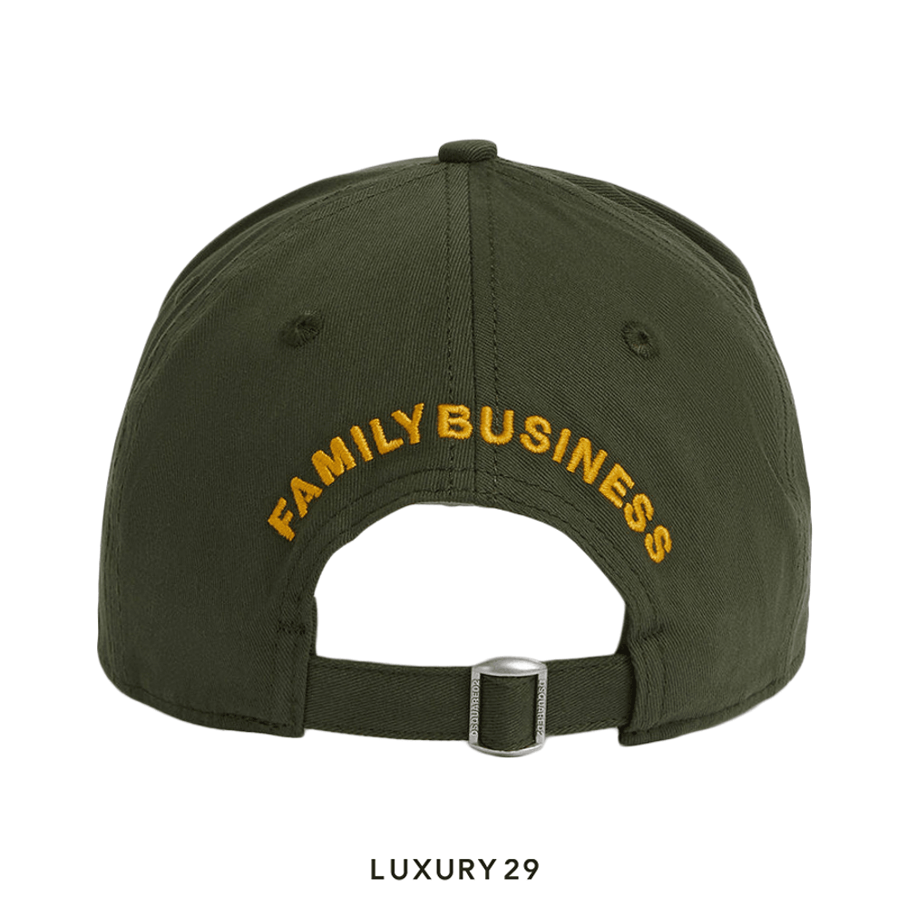 Dsquared2 Baseball Cap Military Green(Free Size, Green)