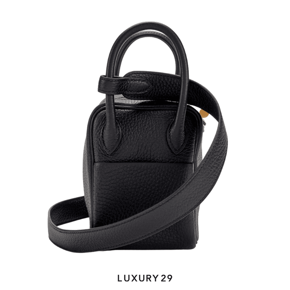 Hermes Mini-Tasche Lindy Noir(Mini, Black)