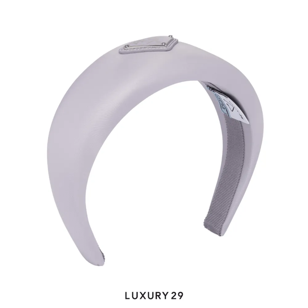 Prada Re-Nylon headband Wisteria(Free Size, Purple)