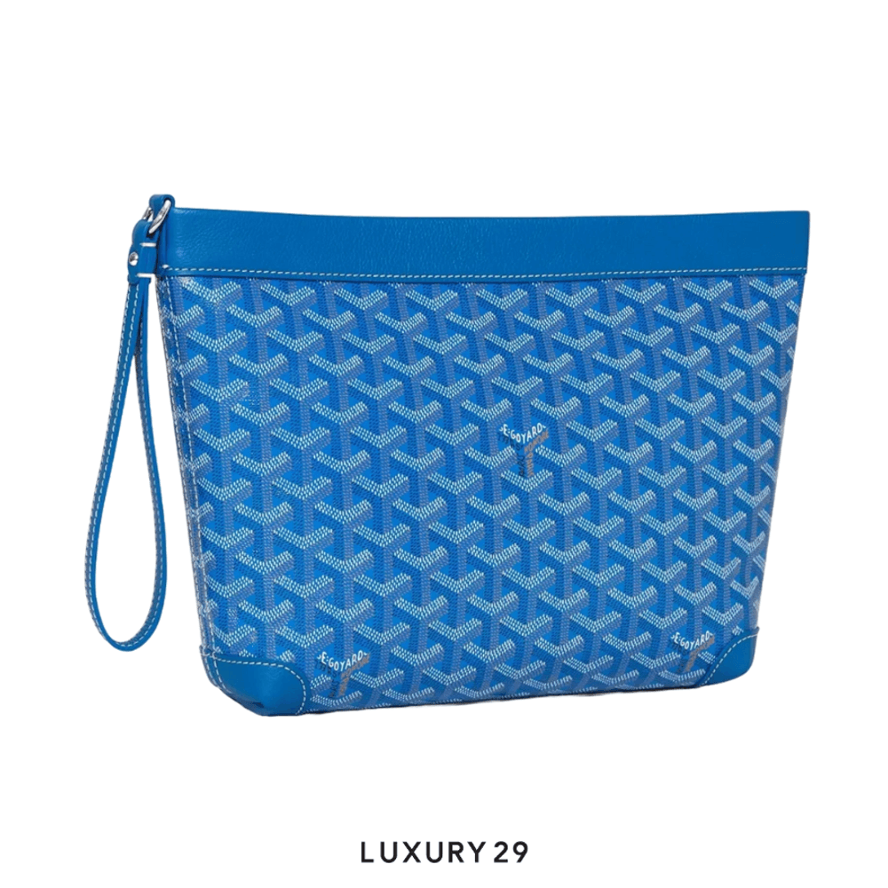 Goyard Conti Pouch Sky Blue(Small, Blue)