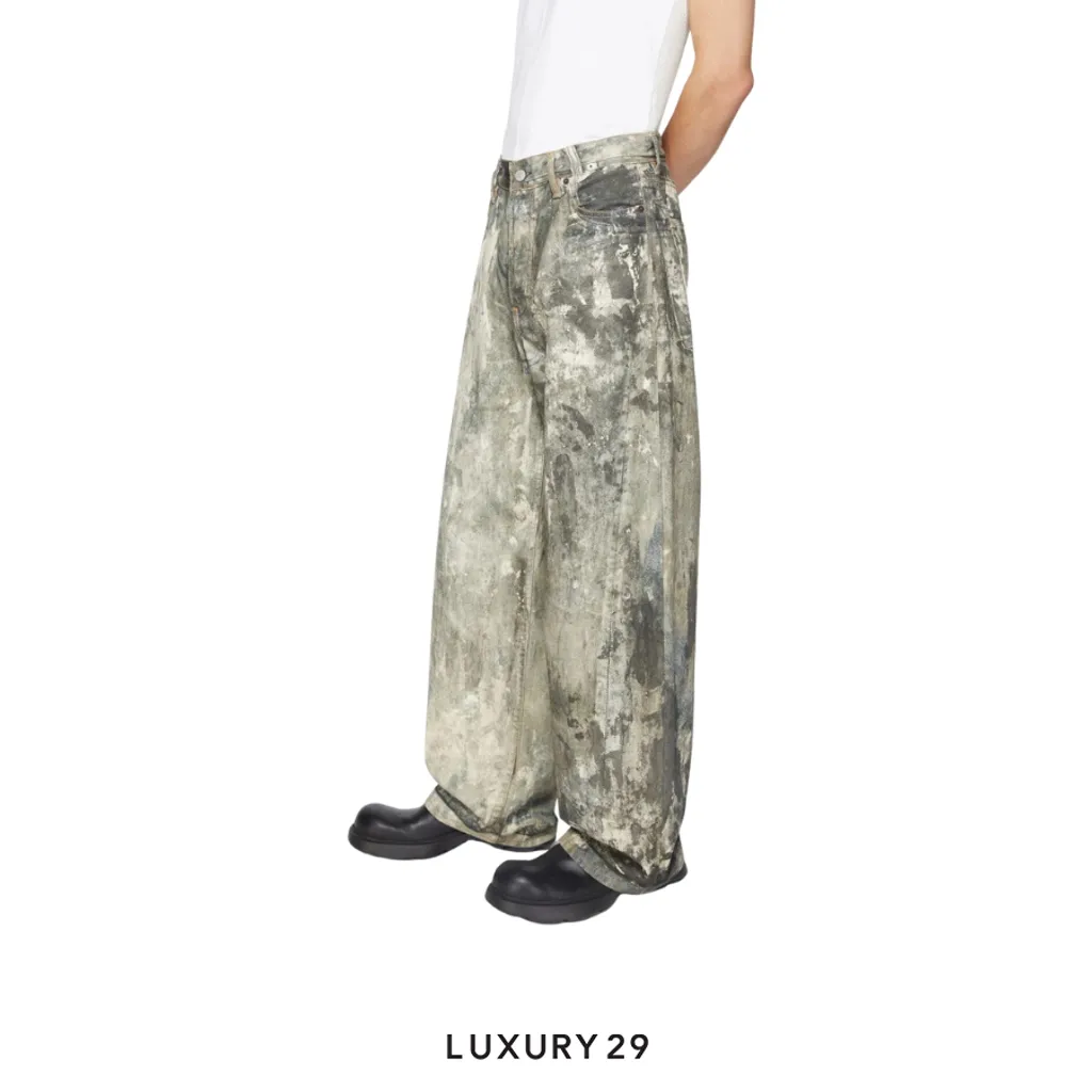 パンツ Acne Studios LOOSE FIT TROUSERS 1981M 48 Acne Studios - Loose fit trousers- 1981M - Cold grey