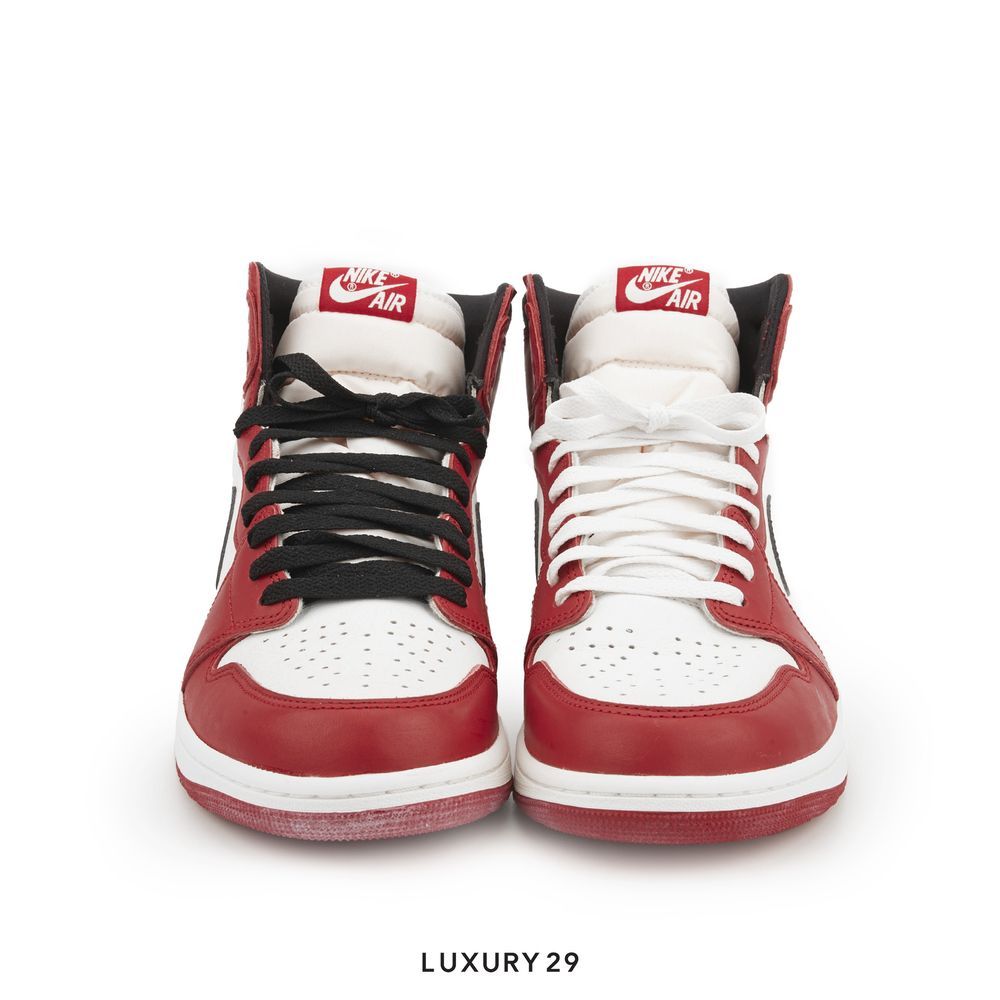 Nike Jordan 1 Retro High OG Chicago Lost and Found(45, Red)
