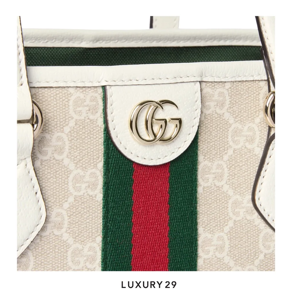 Gucci Ophidia medium tote bag White(Medium, White)