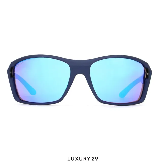 Red Bull Spect Sunglasses Drill-02 purple with blue mirror