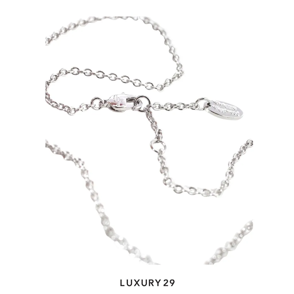 Vivienne westwood Mayfair Pendant AW24 SI U (SET2)(Free Size, Silver)