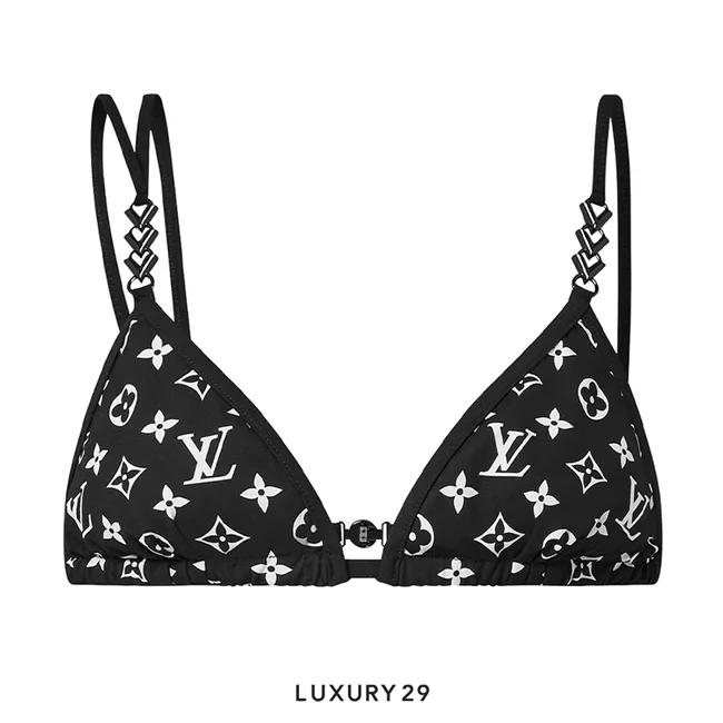 Louis Vuitton LV Graphic Monogram Bikini Top