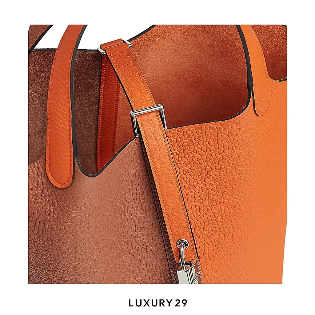Hermes Picotin Lock 18 Casaque Bag Orange(Small, Orange)