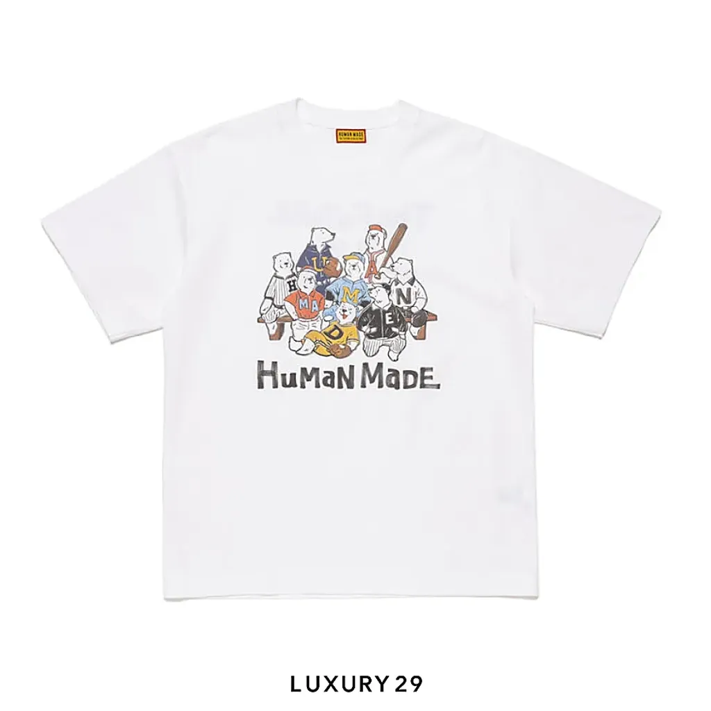 Human Made Animal Graphic T-shirt White(S, White)
