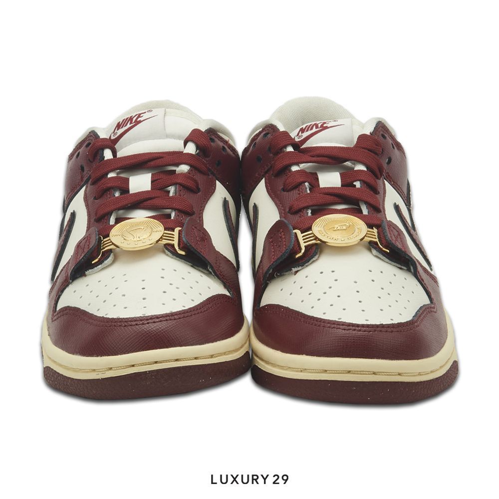 Nike Dunk Low SE Just Do It Sail Team Red (Women's)(W)(38.5, Red)