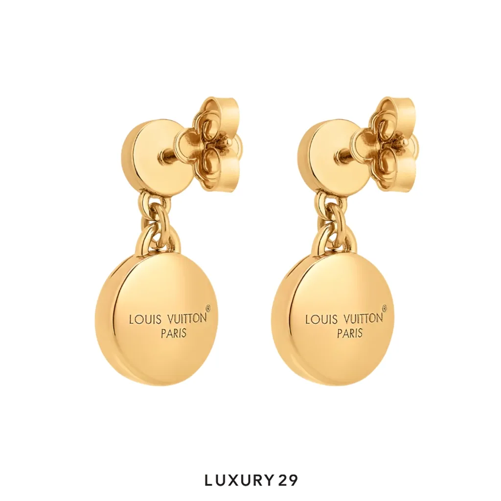 Louis Vuitton LV Pearly Confetti Earrings Pink(Free Size, Pink)