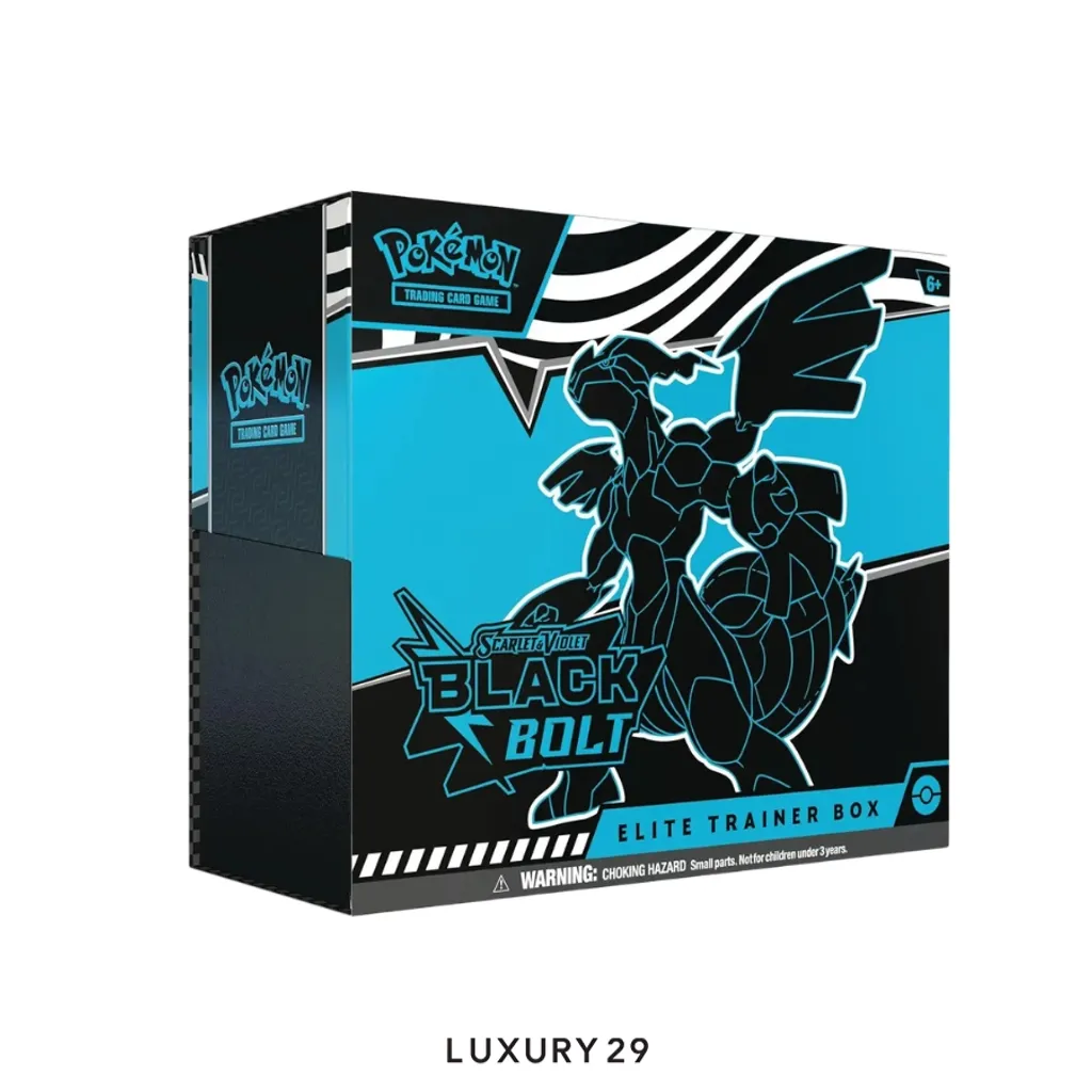 Pokemon TCG: Scarlet & Violet Black Bolt Elite Trainer Box (EN)(Small, Multicolour)