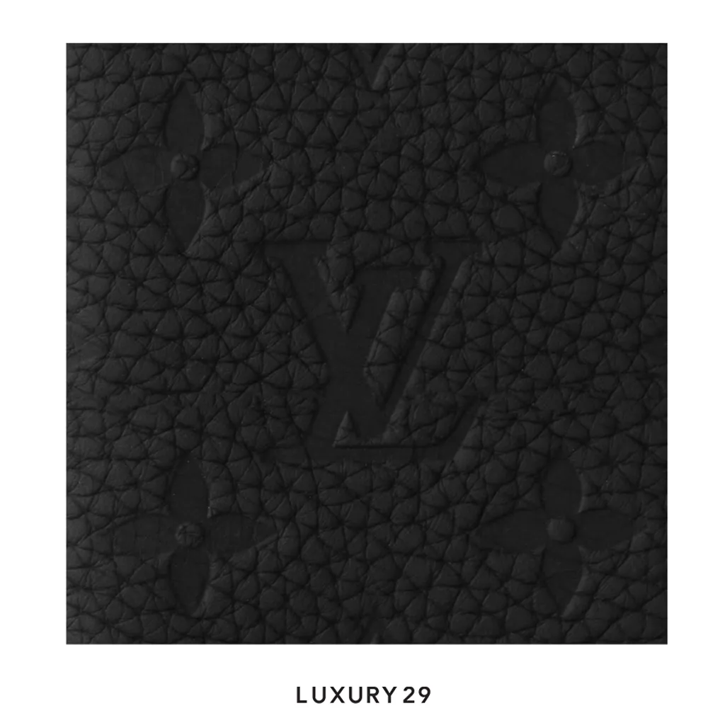 Louis Vuitton LV Pocket Organizer Wallet Black(Small, Black)