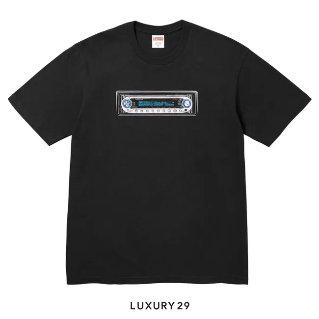 Supreme Receiver Tee Black