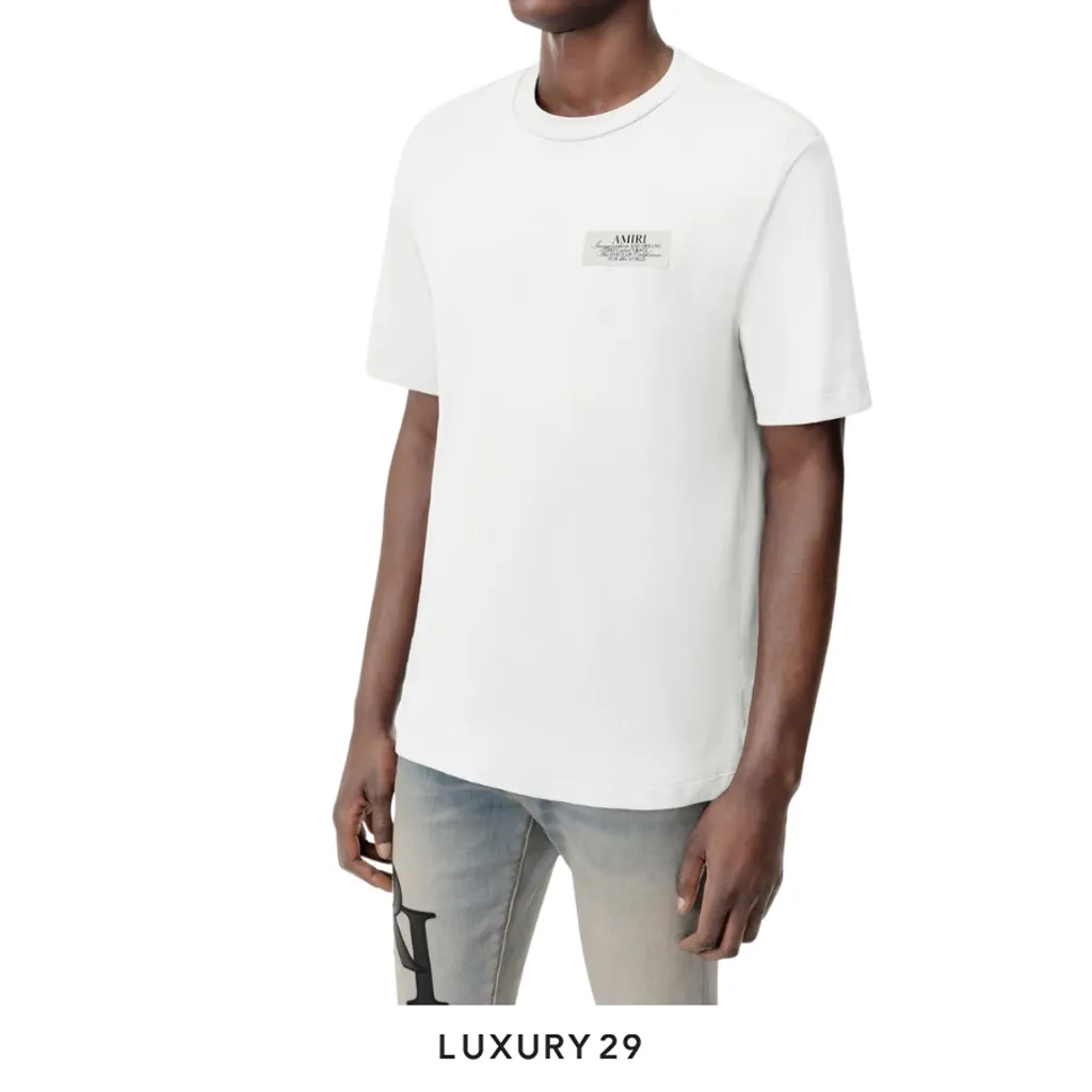 AMIRI SPIRIT TEE Ivory(S, White)