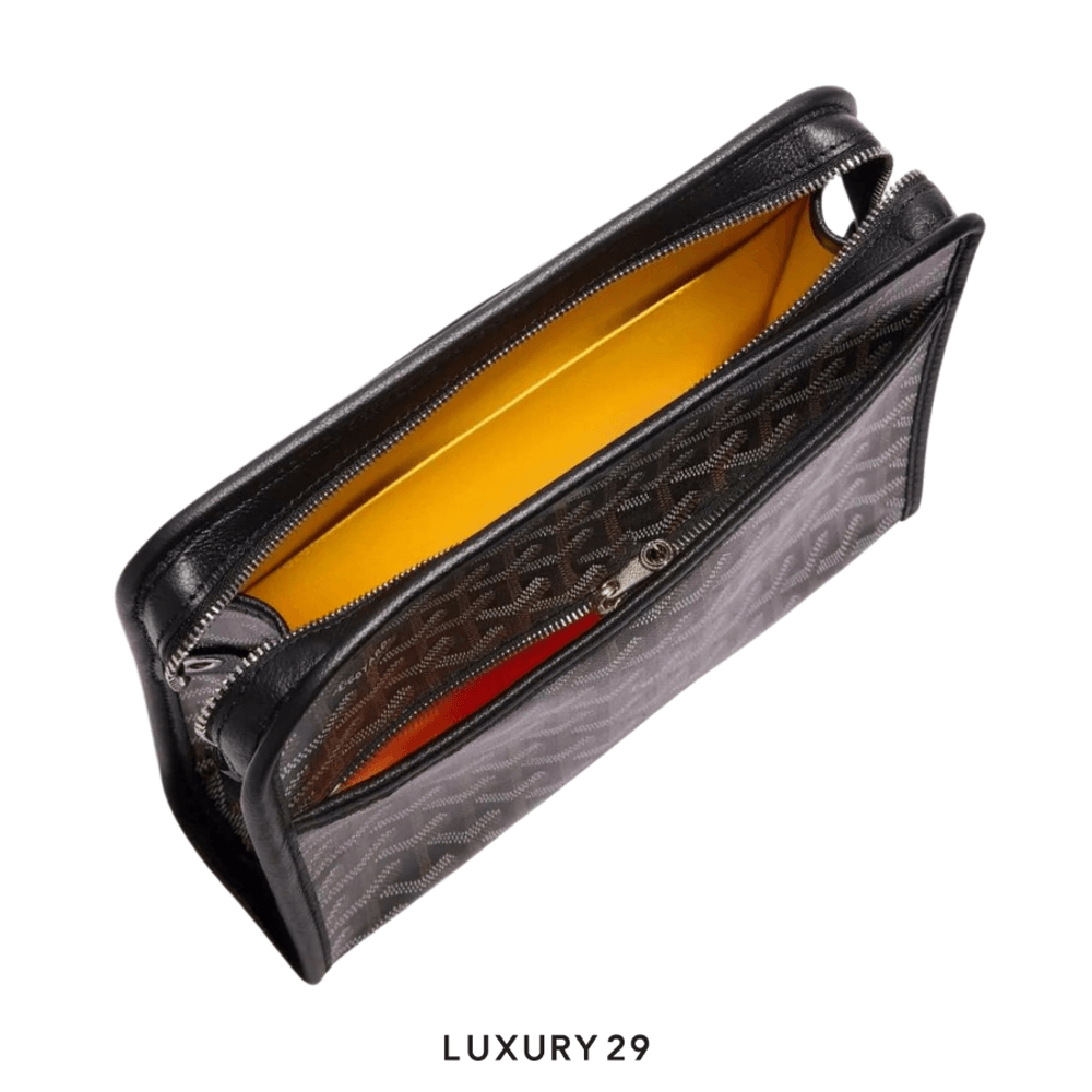 Goyard Jouvence MM Toiletry Bag Black(Medium, Black)