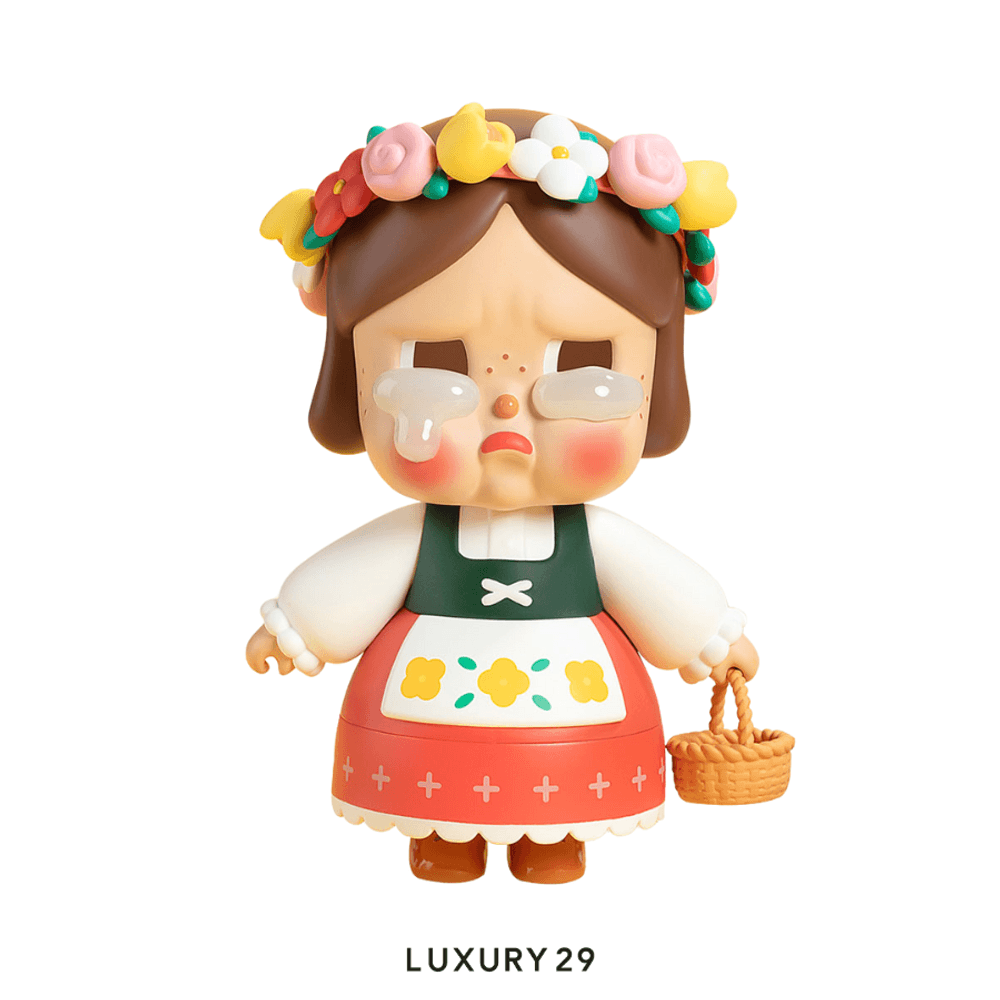 POP MART Crybaby My Russian Doll Figurine(Small, Multicolour)