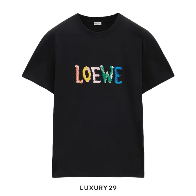 Loewe Relaxed fit T-shirt in cotton Black