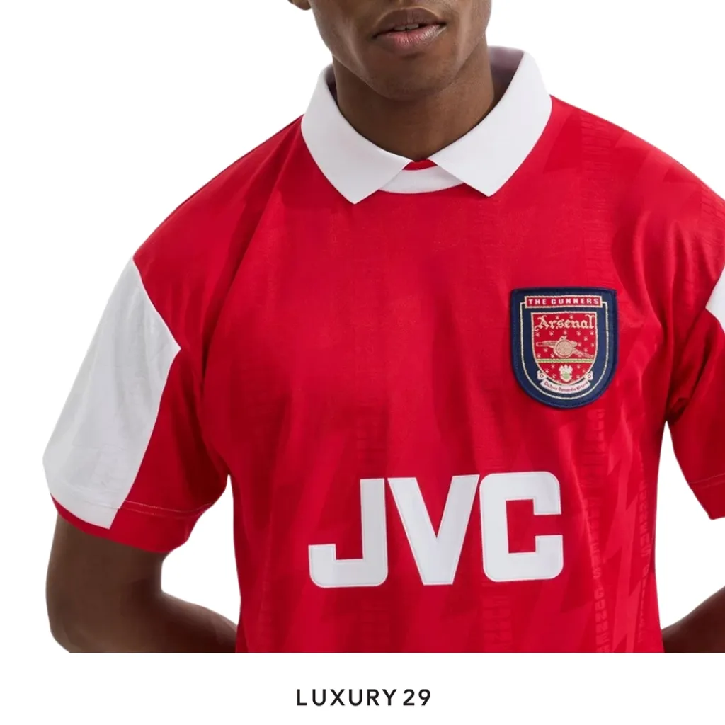 Arsenal Classics Retro 1996 Home Shirt Red(L, Red)