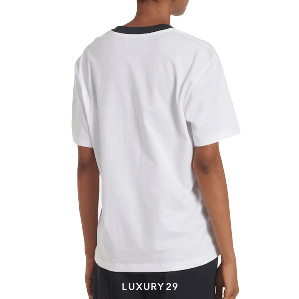 Ami Paris T-shirt in Organic Cotton Jersey(S, White)