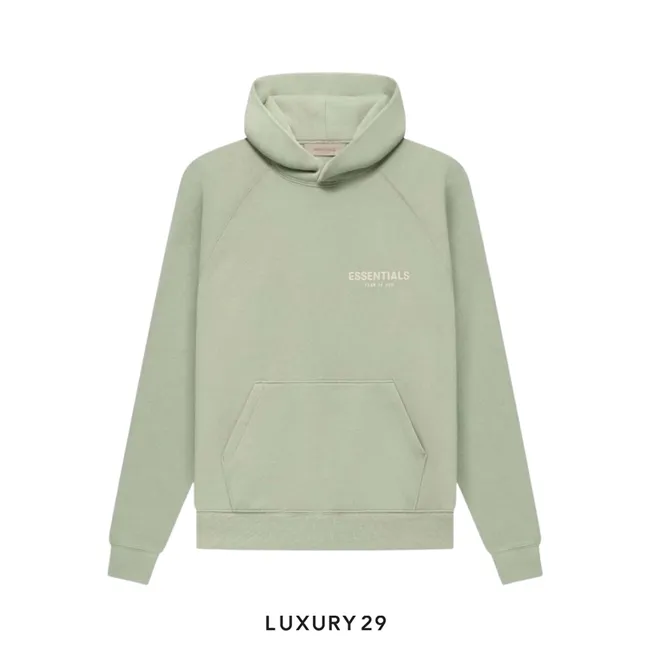 Essentials Fear Of God Hoodie Sea Foam  (SS22)