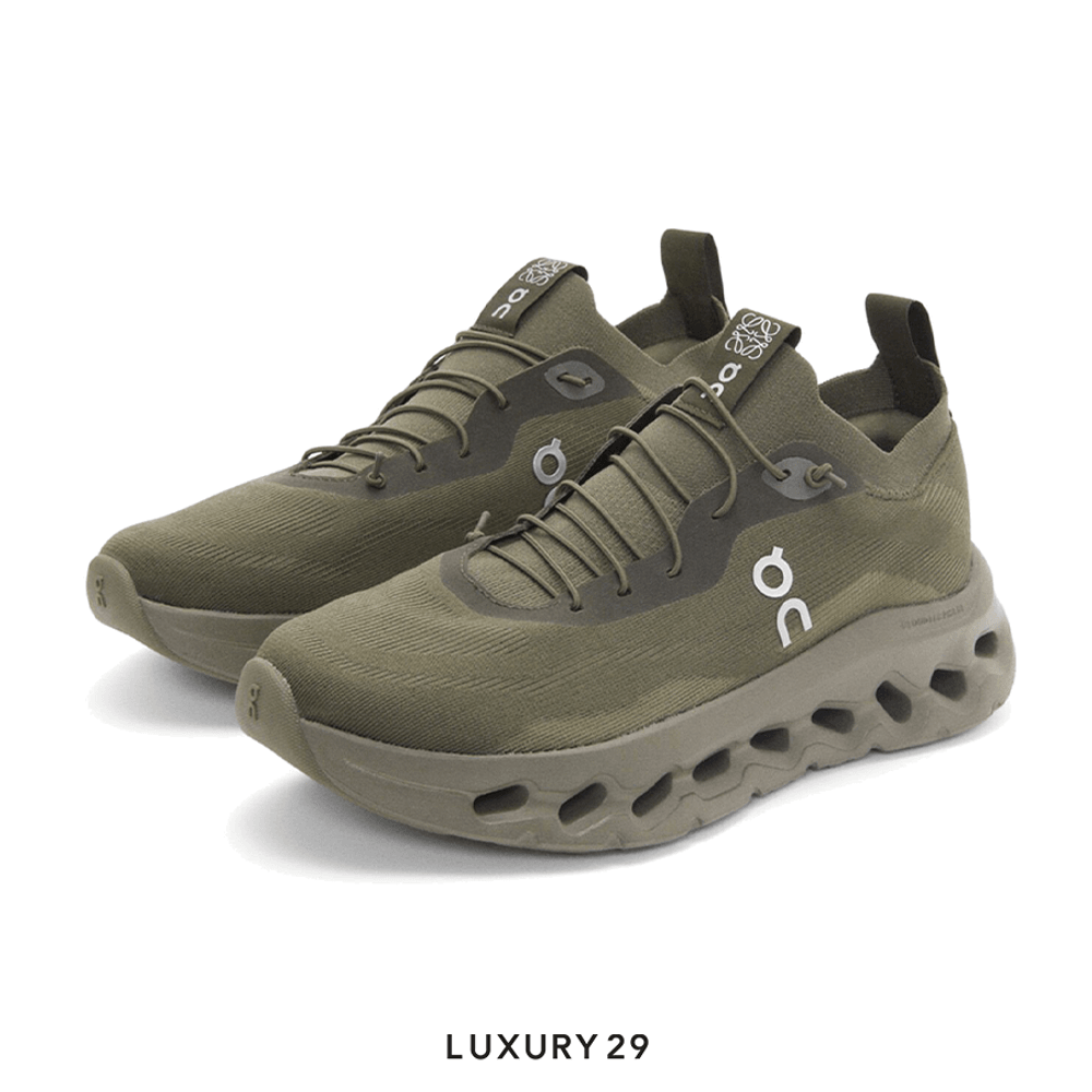 On x Loewe Cloudtilt sneaker Khaki Green(W)(39, Green)