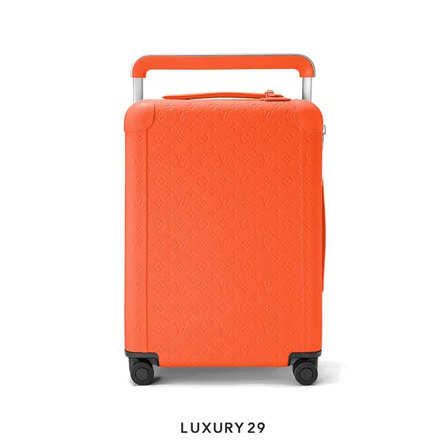 Louis Vuitton LV Horizon 55 Suitcase Taurillon Monogram Cowhide Leather