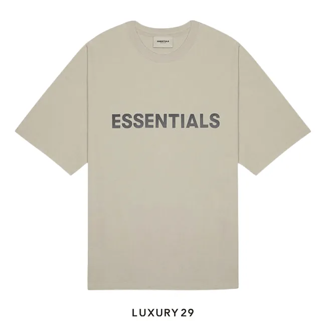 Essentials Fear Of God T-Shirt Tan  (SS20)