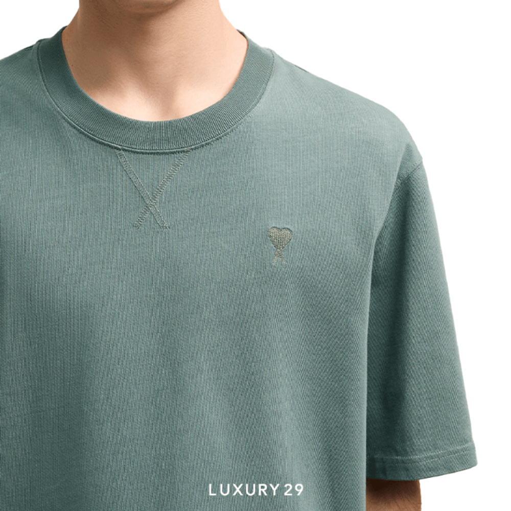 AMI DE COEUR T-SHIRT ANTIQUE CLAY(M, Green)