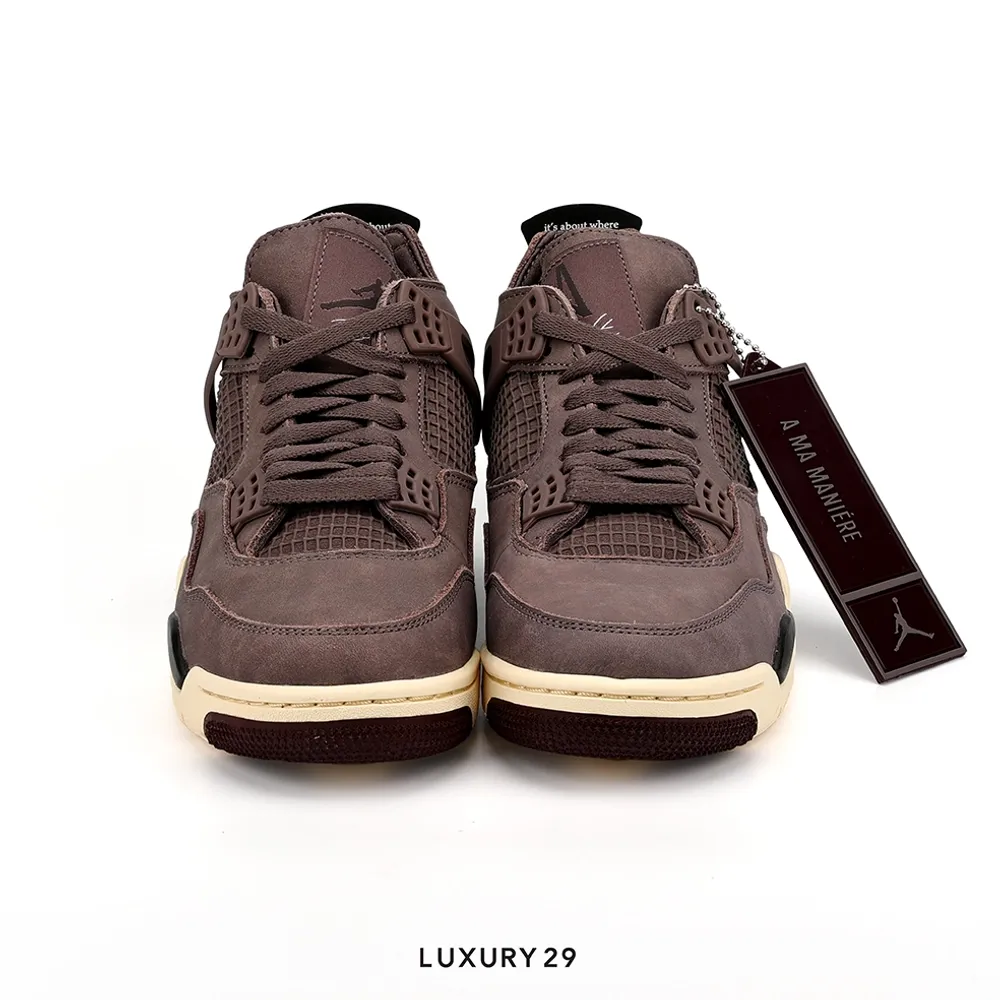 Nike Jordan 4 Retro A Ma Maniere Violet Ore(44.5, Purple)