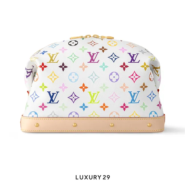 Louis Vuitton LV x TM GM Cosmetic Pouch Monogram coated canvas Multicoloured