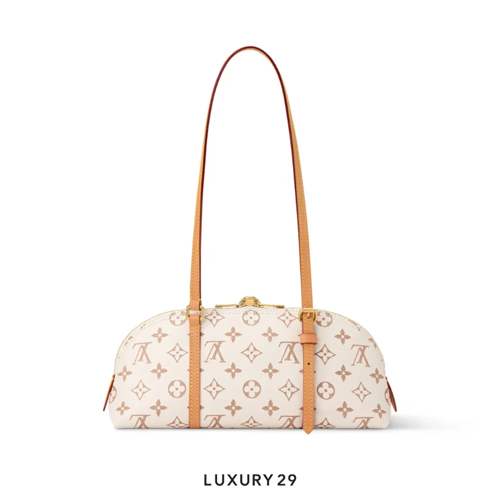 Louis Vuitton LV Squire East-West bag Monogram Dune Canvas(Small, Neutrals)