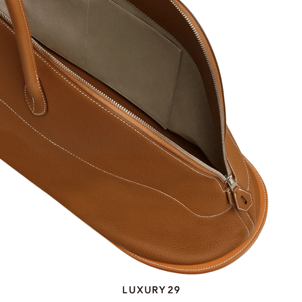 Hermes Bolide skate 65 bag Gold / Naturel Sable / Multicolore(Maxi, Gold)