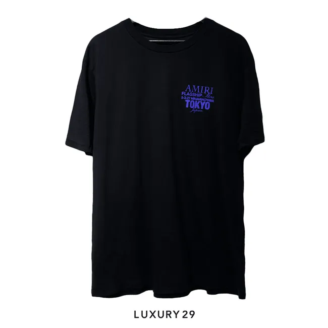 Amiri x Tokyo Tee Black/Purple