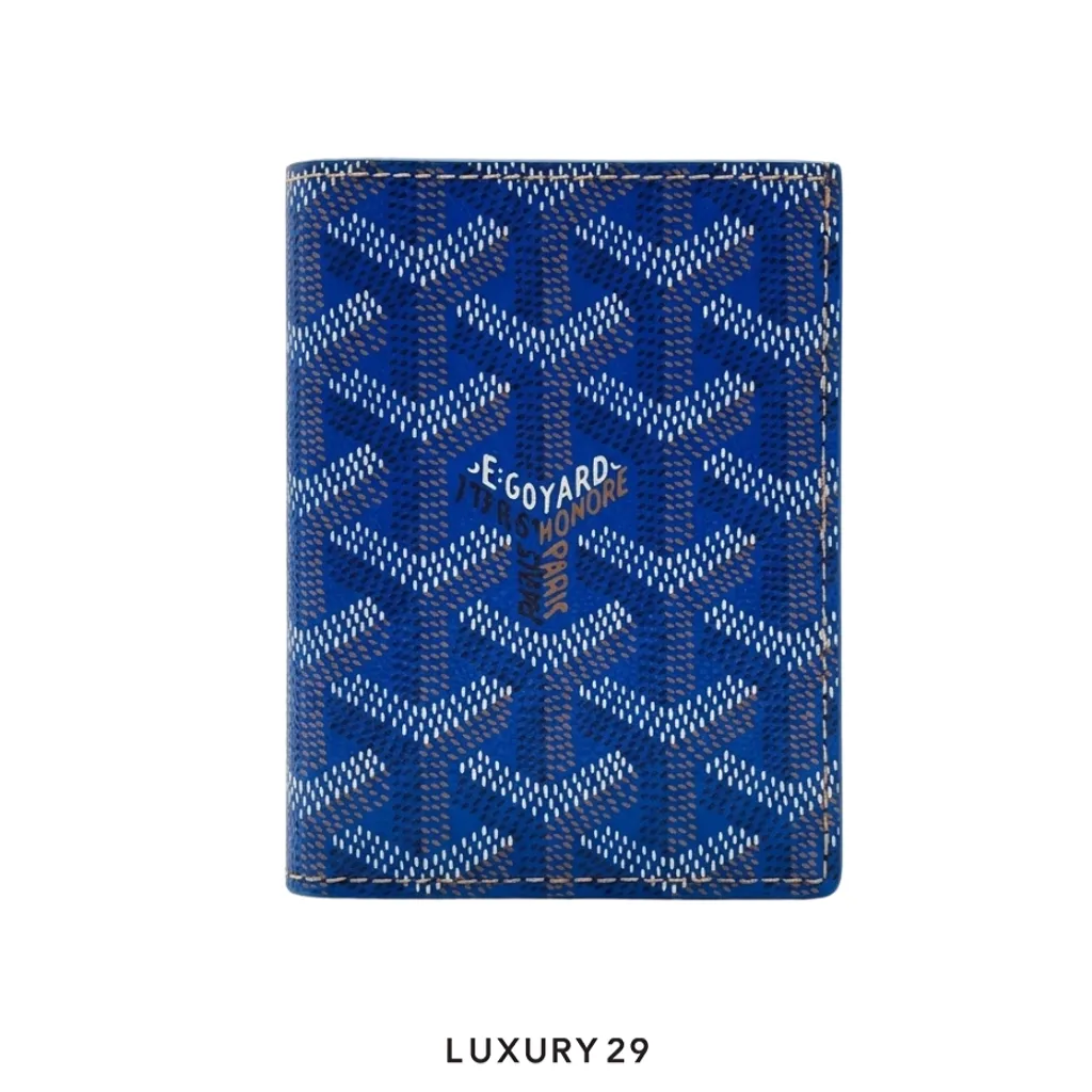 Goyard Saint-Marc Card Wallet Sky Blue(Small, Blue)