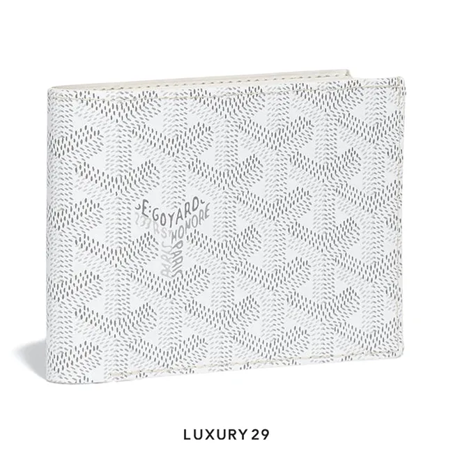Goyard Victoire Wallet White