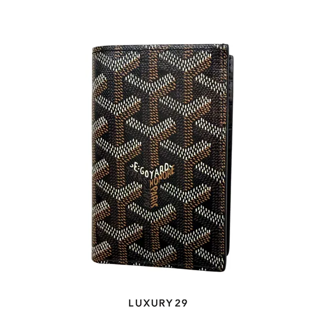 Goyard Saint-Pierre Card Wallet Black