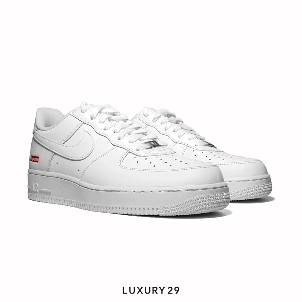 Nike Air Force 1 Low Supreme White(M)(44, White)