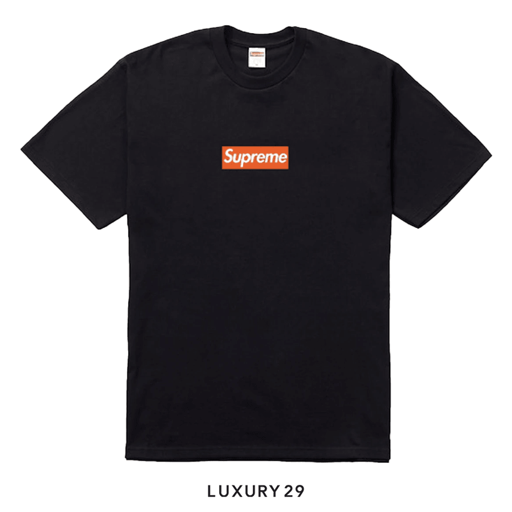 Supreme San Francisco Box Logo Tee Black(M, Black)