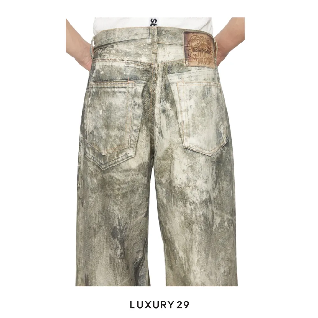 Acne Studios Loose fit trousers- 1981M Mid Blue(48, Grey)