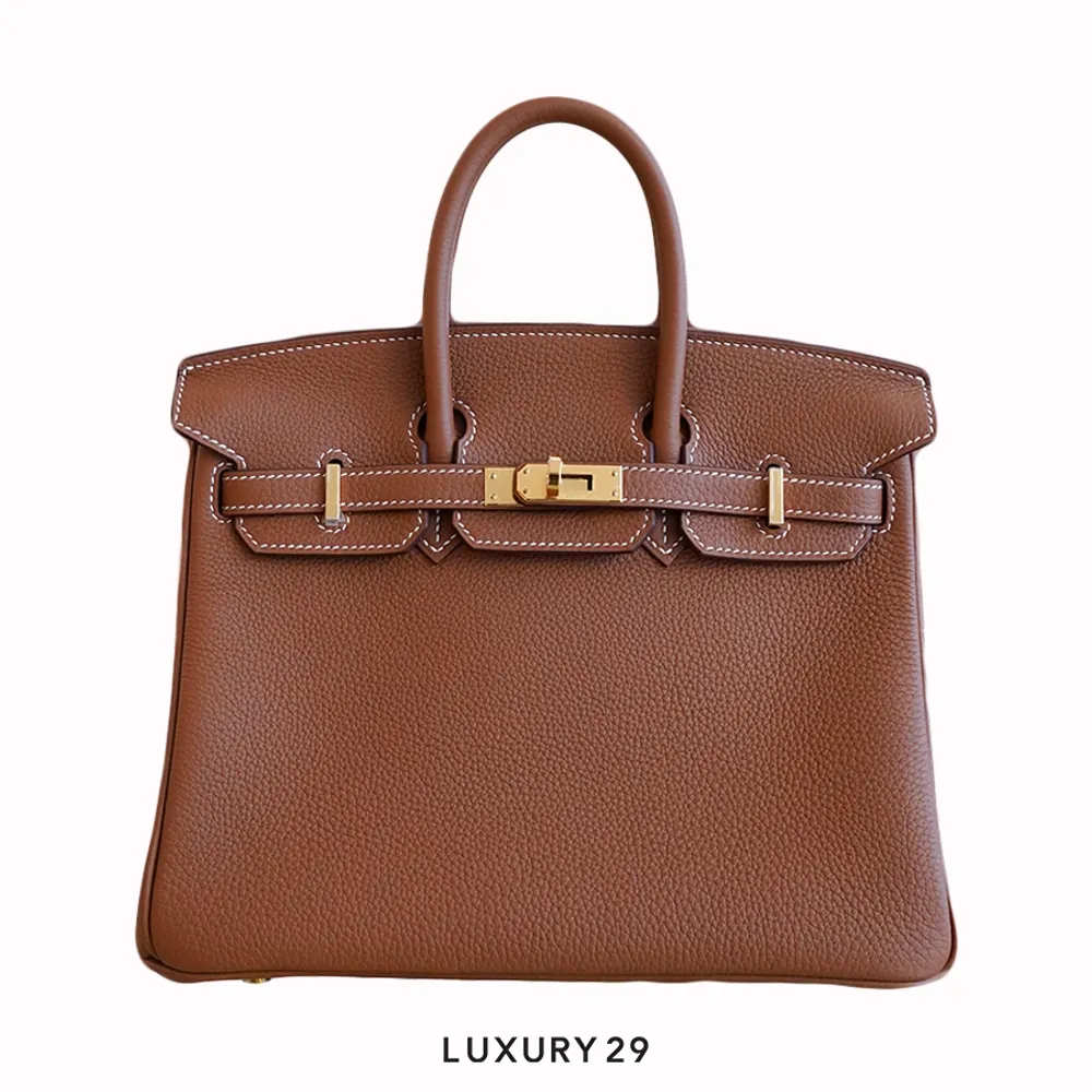 Hermes Birkin 25 Gold Togo Gold Hardware / B Stamp (2023)(Small, Gold)
