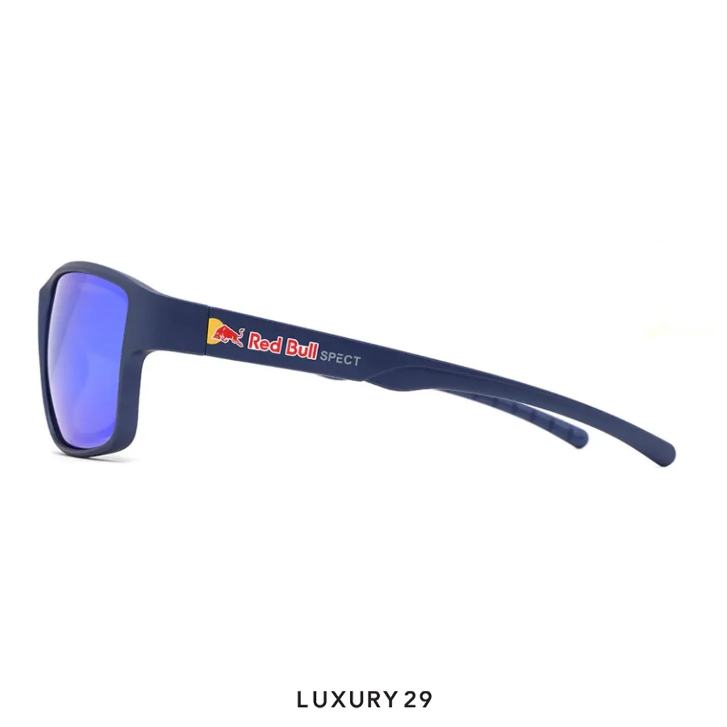 Red Bull Spect Sunglasses Chess-02P smoke with blue mirror(Free Size, Green)
