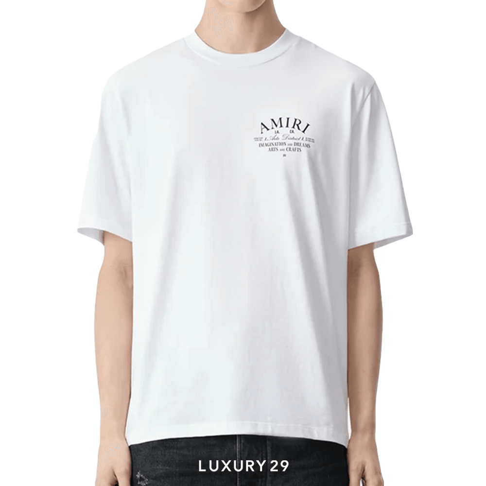 AMIRI ARTS DISTRICT TEE T-SHIRT WHITE(M, White)