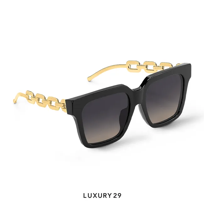Louis Vuitton LV Edge NV SQ. Black W