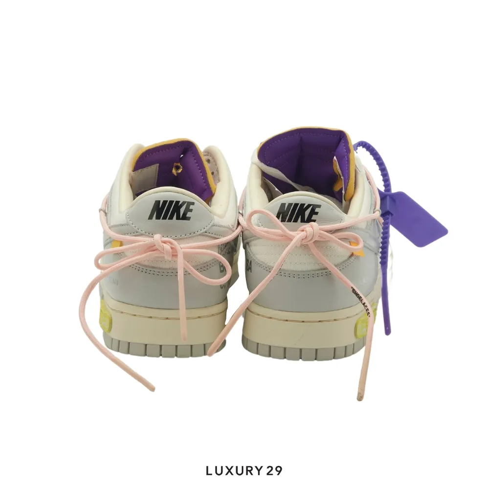 Nike Dunk Low Off-White Lot 24(M)(45.5, Grey)