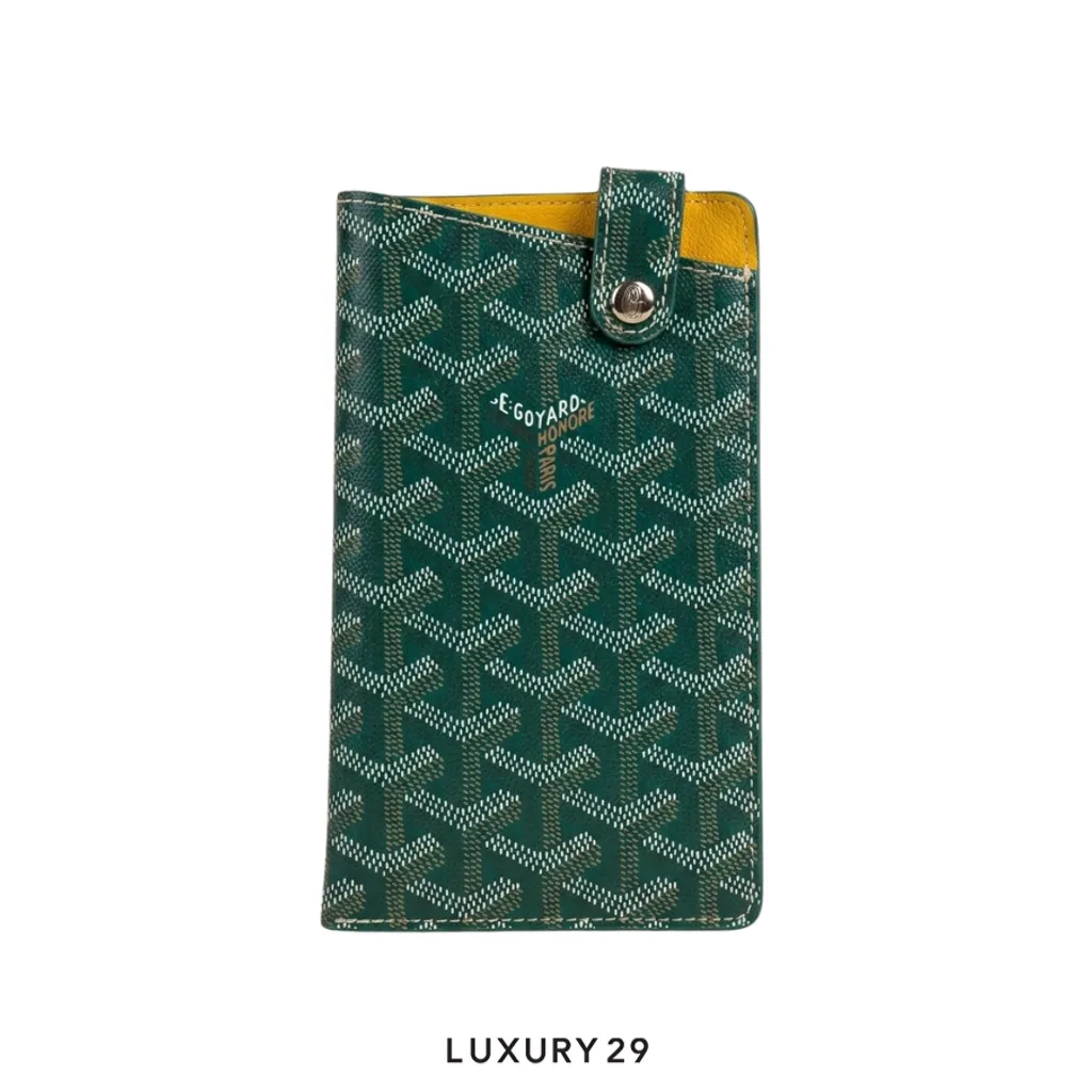 Goyard Montmartre GM Case Green(Large, Green)