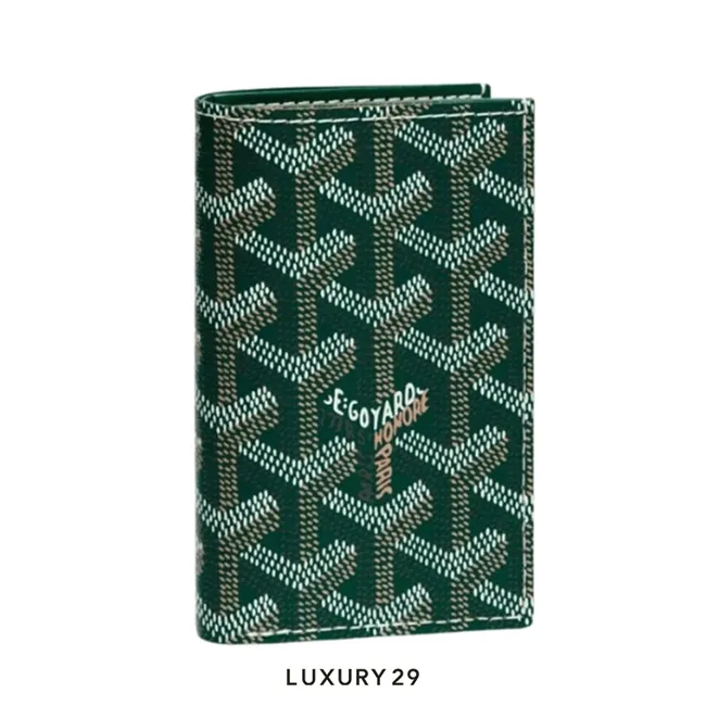 Goyard Saint-Pierre Card Wallet Green