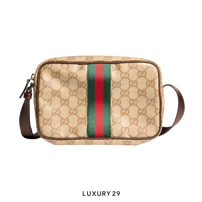 Gucci GG mini bag with Web Brown