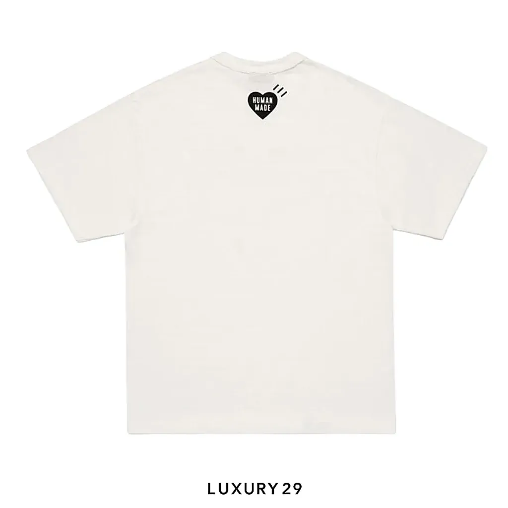 Human Made Graphic T-shirt Dry Alls Dog White(L, White)