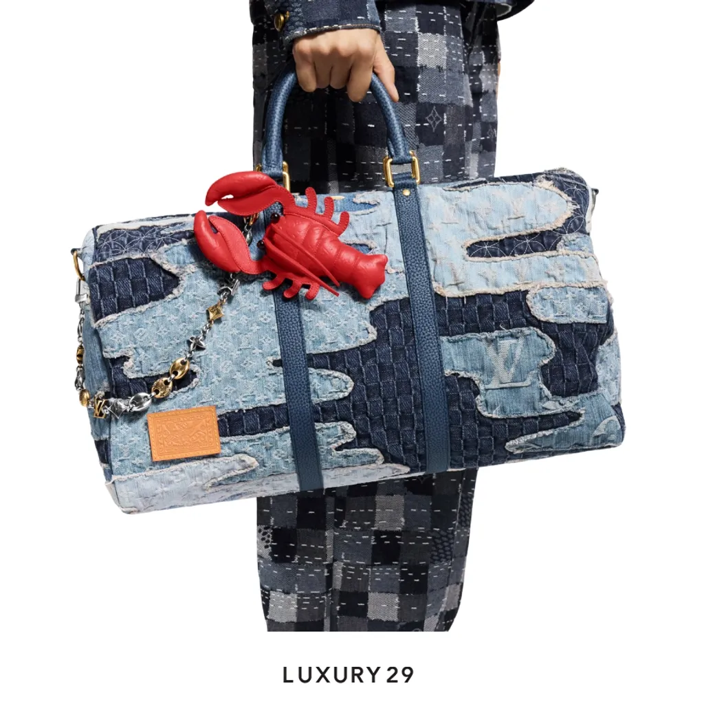 Louis Vuitton LV Lobster Bag Charm Red(Small, Red)